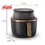 ابعاد سرخ کن بدون روغن فیلیپس 332