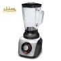 مخلوط کن بوش مدل SilentMixx Pro با پارچ شیشه ای و تنظیمات سرعت مختلف نمایش داده شده است.