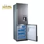 یک یخچال دیپوینت که فریزر با درب آن باز است.