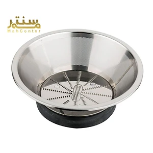 یک صافی آبمیوه گیری Fakir Juice Max روی یک پس زمینه سفید.