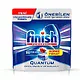 این تصویر یک بسته قرص ماشین ظرفشویی Finish Quantum را نشان می دهد.