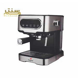 این دستگاه دارای یک نازل بخار، یک سینی چکه گیر و یک پرتافیلتر است
