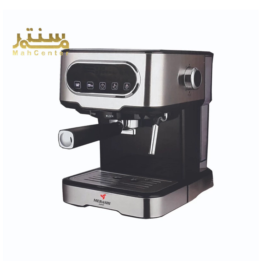 این دستگاه دارای یک نازل بخار، یک سینی چکه گیر و یک پرتافیلتر است