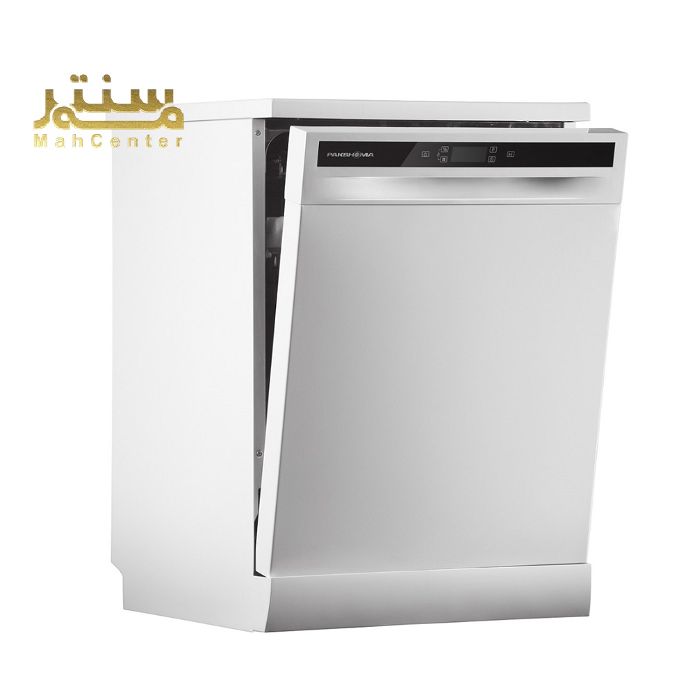 ماشین ظرفشویی دارای یک صفحه کنترل دیجیتال و یک دستگیره برای باز کردن درب است. در داخل ماشین ظرفشویی دو سبد برای قرار دادن ظروف وجود دارد.