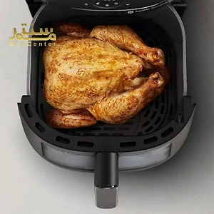 این دستگاه یک سرخ کن است که از فناوری هوای گرم برای پخت غذا استفاده می کند.