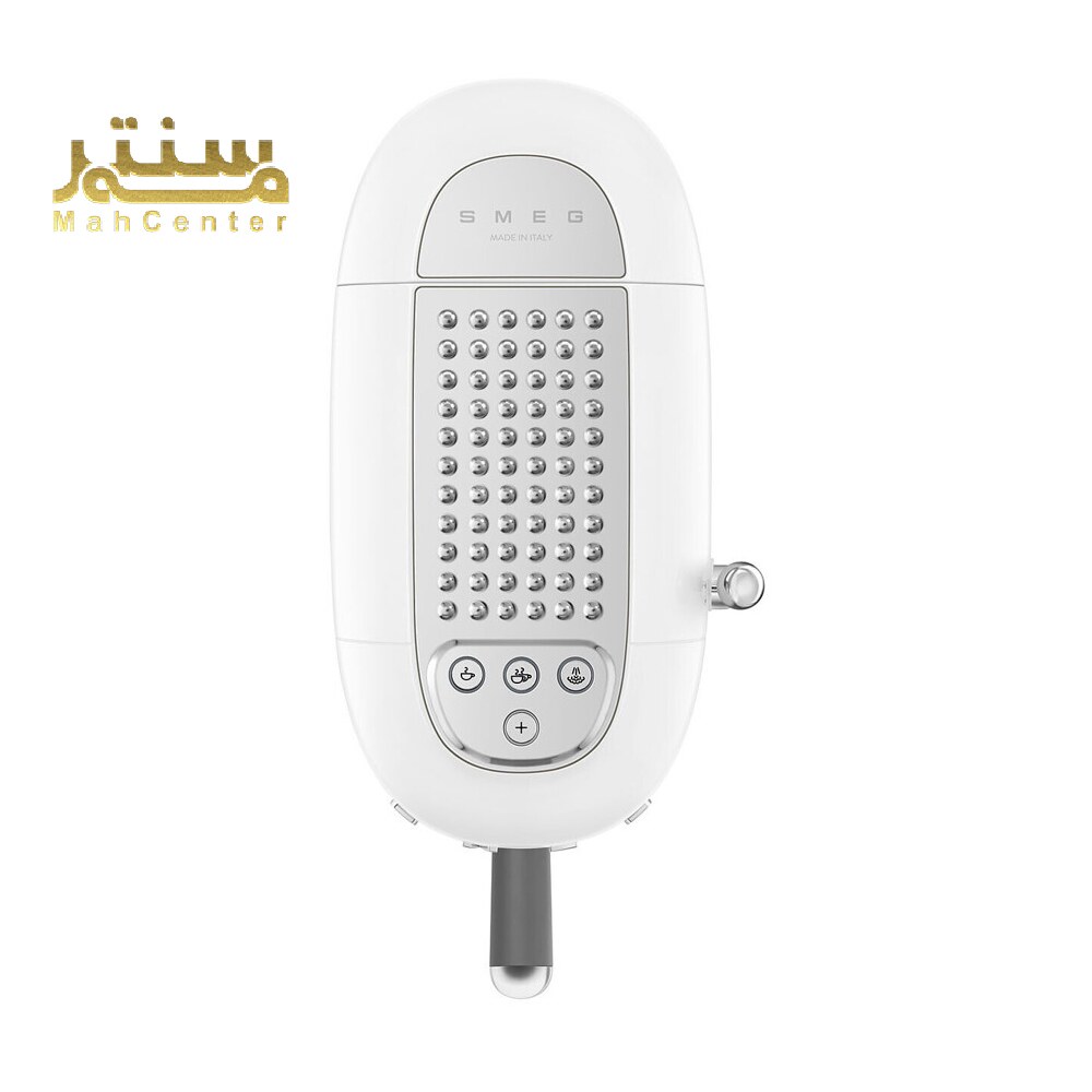 دستگاه قهوه‌ساز SMEG با طراحی مدرن و قابلیت‌های متنوع، مناسب برای تهیه قهوه‌های خوشمزه و با کیفیت بالا.