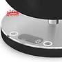 صفحه نمایش ترازو اسمگksc01 مشکی که دور دو طرف آن دو دکمه قرار دارد.