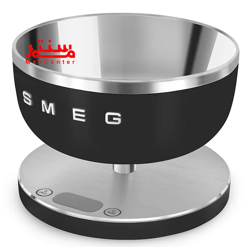 ترازو اسمگ مدل ksc01 مشکی که به سمت چپ مایل است