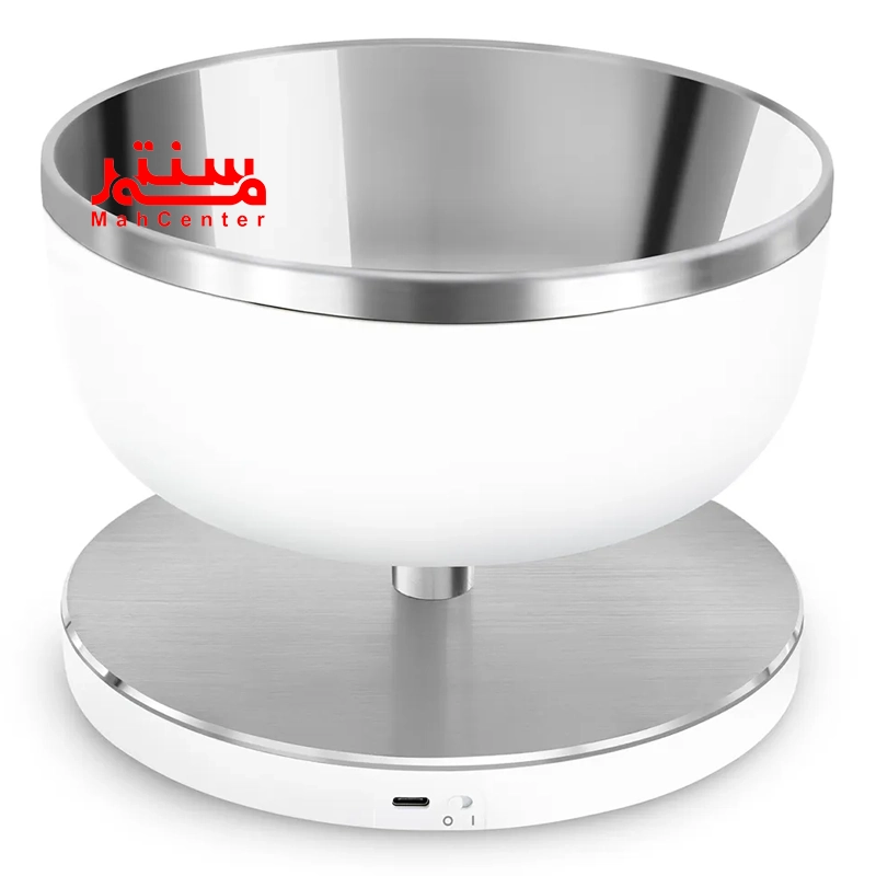 نمای پشت ترازو آشپزخانه اسمگ مدل ksc01 سفید