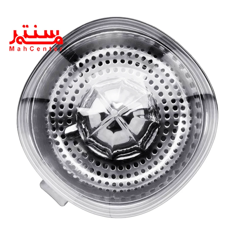 نمای بالا از صافی آب مرکبات گیری اسمگ مدل cjf11 رنگ آبی که از بالا گرفته شده و اهرم آن مشخص است