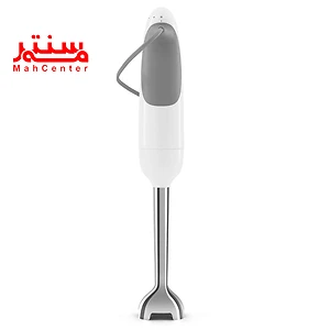بدنه گوشت کوب برقی اسمگ مدل hbf03 سفید به صورت ایستاده که محل اتصال سیم دستگاه در بالا مشخص است