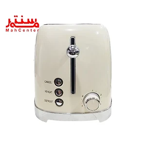 توستر زامروتی مدل 10035 که یک دکمه اهرمی، سه دکمه و یک دکمه فشاری است.