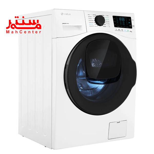 ماشین لباسشویی 9 کیلویی اسنوا مدل swm-f92w به سمت راست چرخیده است.
