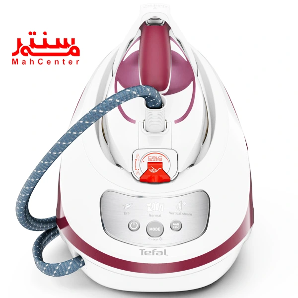 قسمت پشت اتو تفال مدل 9201 که کنترل پنل و تمام دکمه های آن مشخص است.