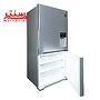 یخچال فریزر دوو مدل bmi-30ss که درب فریزر آن به سمت راست باز است.