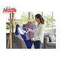 خانمی در حال اتو کردن لباس ها با اتو مخزن دار تفال tefal-gv9720
