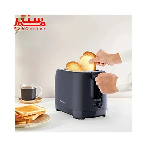 دستی درحال گذاشتن نان در توستر مولینکس مدلlt2m0810