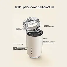 تراول ماگ اسمگ مدل 648 حجم 480ml - کرم - دوم