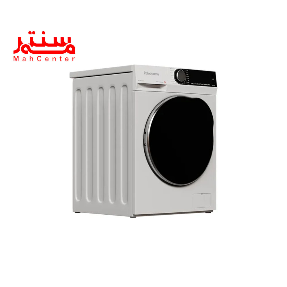 نمای کناری ماشین لباسشویی پاکشوما 8 کيلويي مدل u8-w