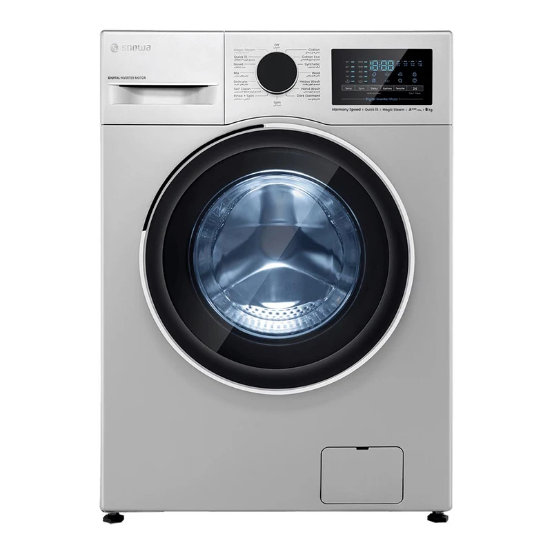 ماشین لباسشویی اسنوا سری هارمونی اسپید 8 کیلویی مدل swmb80