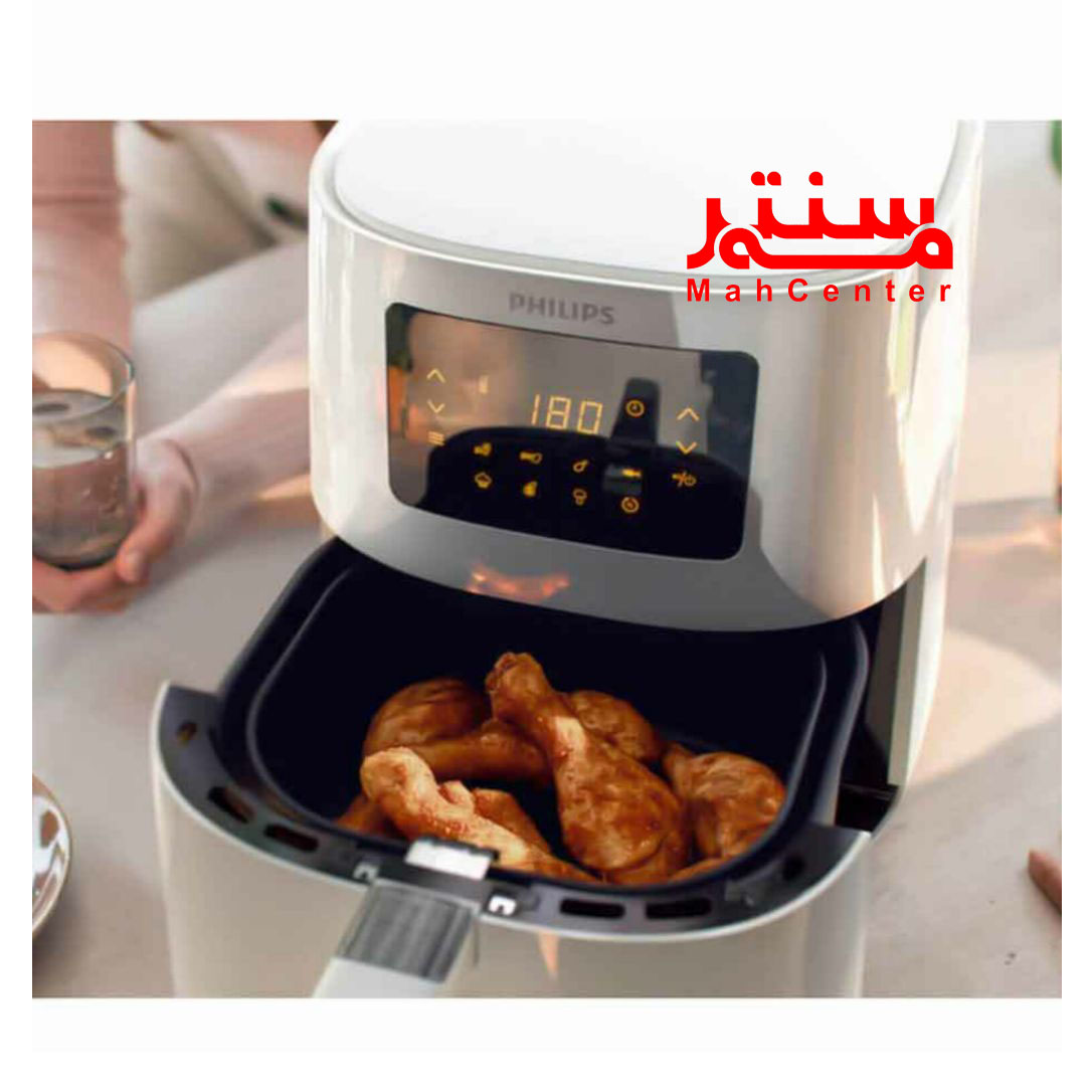 هواپز فیلیپس مدل NA350 با توان 2750 وات و فناوری Rapid Air برای پخت سریع و سالم غذاها.