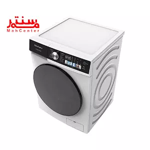 نمای بالایی ماشین لباسشویی پاکشوما 11 کيلويي مدل x106-w