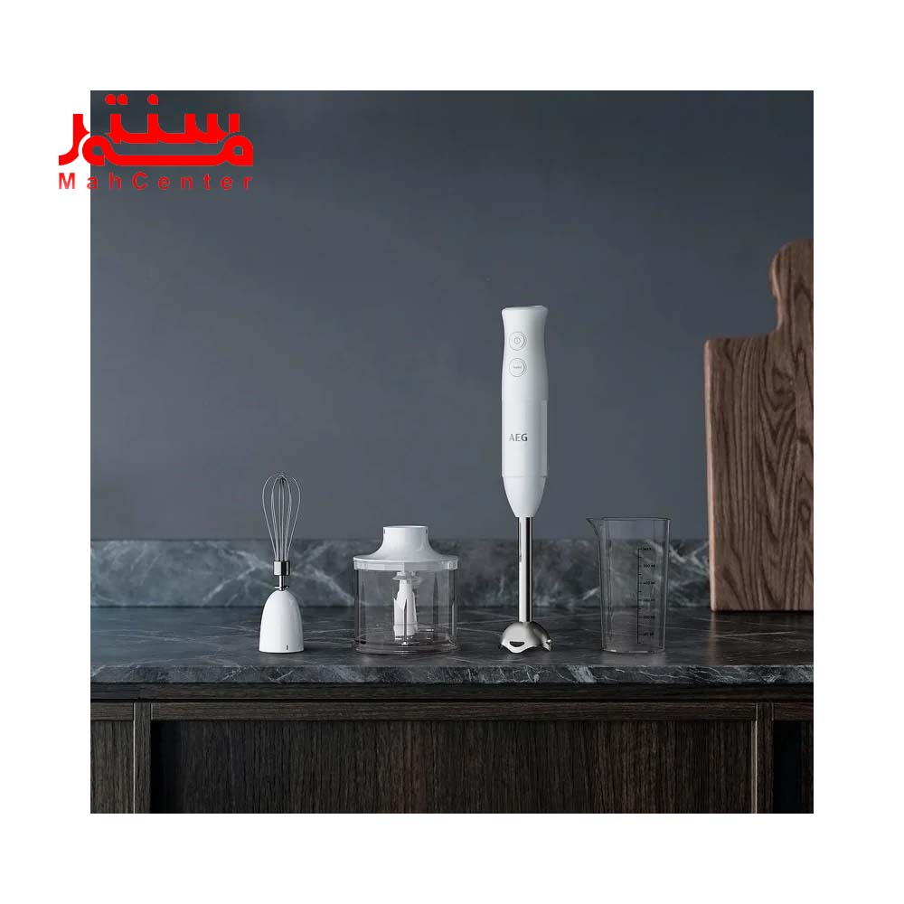 نمای روبه رویی گوشت کوب برقی آاگ مدل hb4-1-6cw