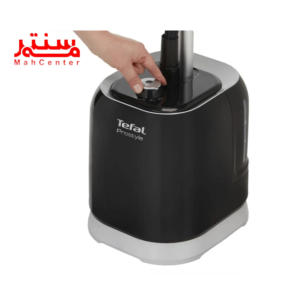 دستی در حال تنظیم اتو بخارگر تفال مدل it3480