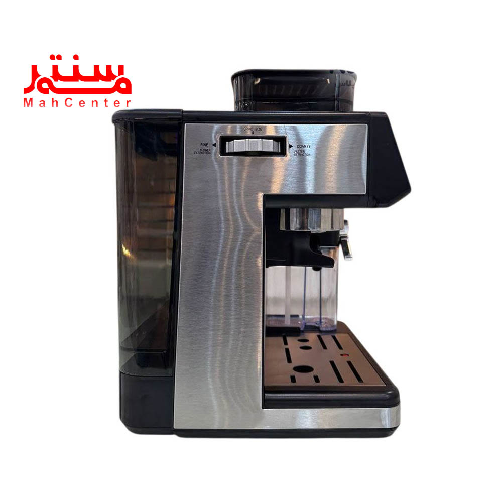 تصویری از نمای کناری اسپرسوساز کاراجا مدل em-3442