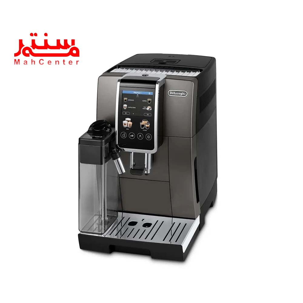 نمای روبه رویی اسپرسوساز دلونگی مدل ecam-38095