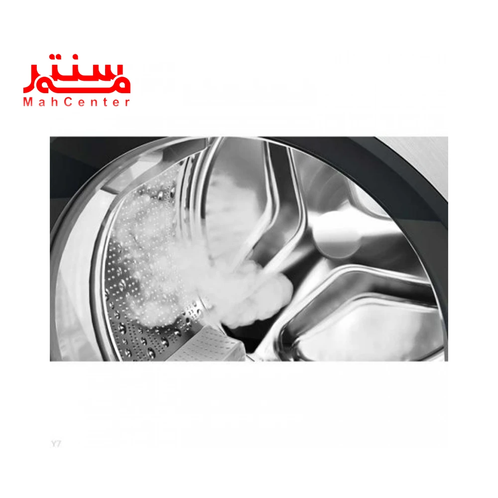 خروج بخار از دیگ ماشین لباسشویی بوش مدل waw28760ir