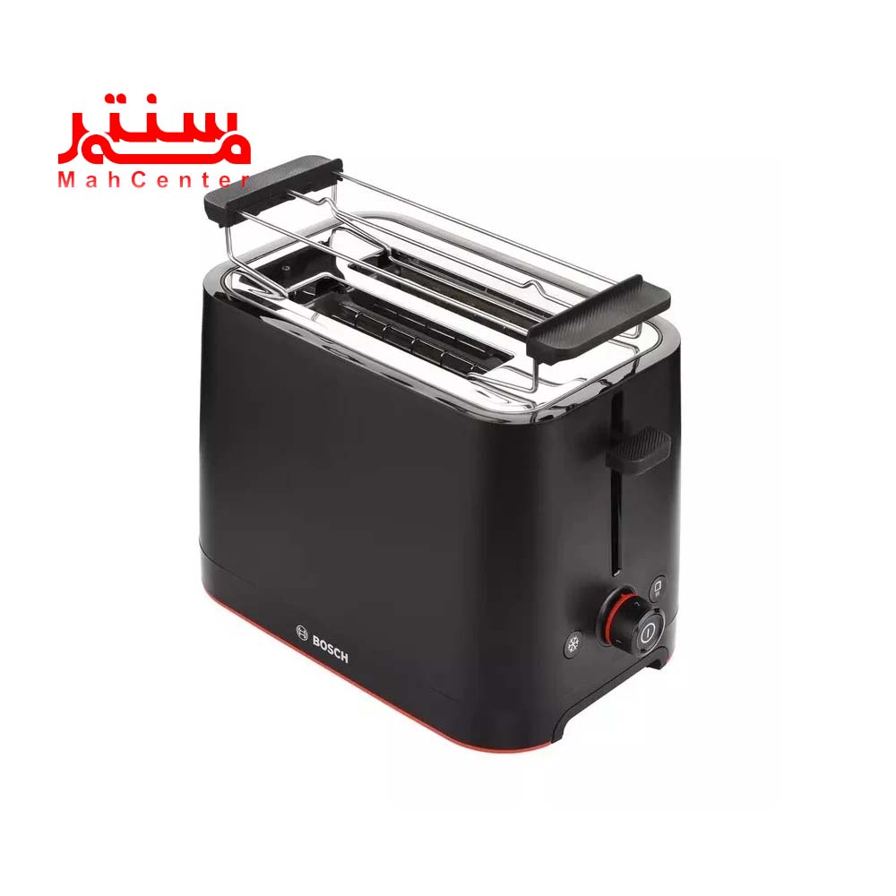 نمای بالایی و اهرم نان توستر بوش مدل tat-3m123gb