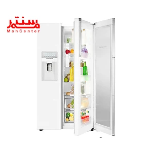 تصویری از درب های ساید بای ساید 32 فوت اسنوا مدل Farnia فرنیا ars3di-m200-w
