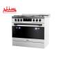 نمای کناری اجاق گاز 5 شعله اسنوا مدل sgc-6212