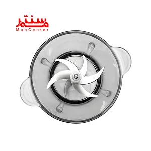 نمای بالایی ظرف و تیغه های خردکن سیلور کرست مدل am-0396
