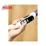 دستی درحال لمس نمایشگرجاروشارژی سه کاره بیسل مدل crosswave-hf3-3598e