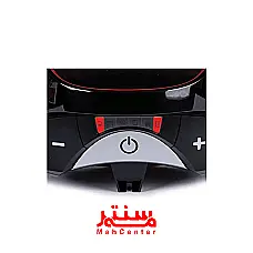 عکس یک جاروبرقی مشکی و قرمز دوو مدل ESPERO با طراحی مدرن و کنترل روی دستگاه. - دوم