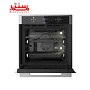 نمای روبه رویی با درب باز فر توکار آلتون مدل v303sn