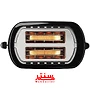 توستر بوش TAT7403 با توان 800 وات، برای برشته کردن یکنواخت نان.