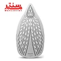 اتو بخار فیلیپس مدل GC4537 با کفی استیم‌گلاید و بدنه مشکی-زرد، ایده‌آل برای اتوکشی انواع پارچه.