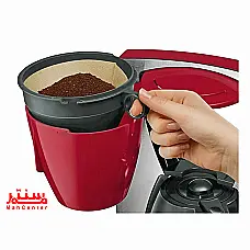 یک قهوه‌ساز قرمز و خاکستری از سری ComfortLine برند Bosch. - دوم