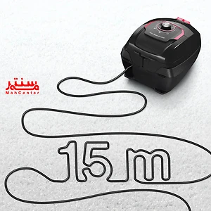 جاروبرقی کیسه‌دار بوش با شعاع عملکرد 15 متر