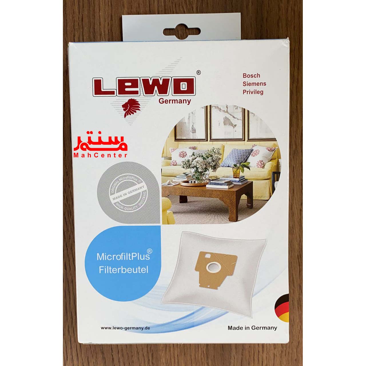 پاکت های جارو برقی مدل lewo