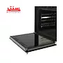 نمای کناری با درب باز فر توکار آلتون مدل v500s