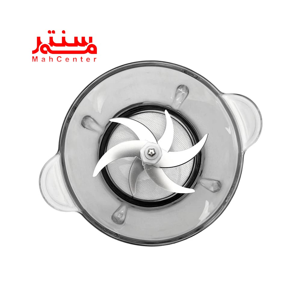 نمای بالایی ظرف و تیغه های خردکن سیلور کرست مدل am-0396