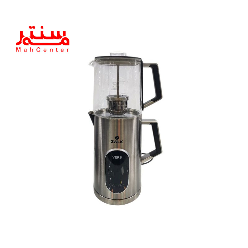نمای روبه رویی چای ساز زاک مدل zalk-vers