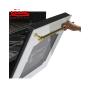 دستی در حال باز کردن درب فر توکار آلتون مدل v540w