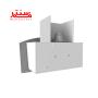 نمای کناری پشتی هود مورب آلتون مدل h317w