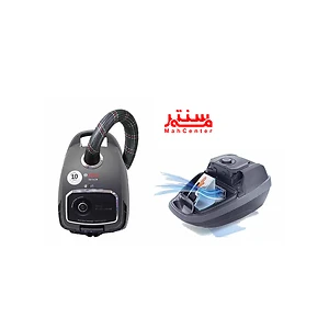 نمای نزدیک از موتور قدرتمند 1800 واتی جاروبرقی بوش BGL6PRO1 با فناوری Ropower برای مکش فوق‌العاده.
