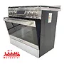 نمای کناری اجاق گاز 5 شعله اسنوا مدل sgc-7211